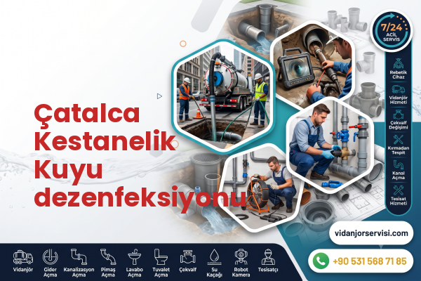 Çatalca Kestanelik Kuyu dezenfeksiyonu