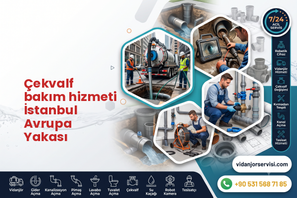 Çekvalf bakım hizmeti İstanbul Avrupa Yakası