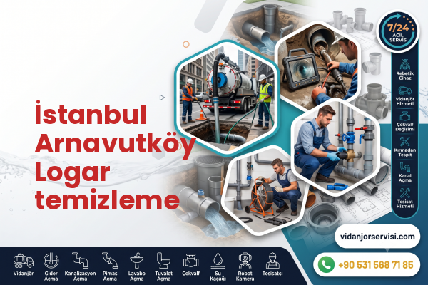 İstanbul Arnavutköy Logar temizleme