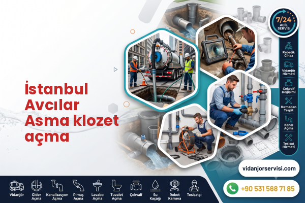 İstanbul Avcılar Asma klozet açma