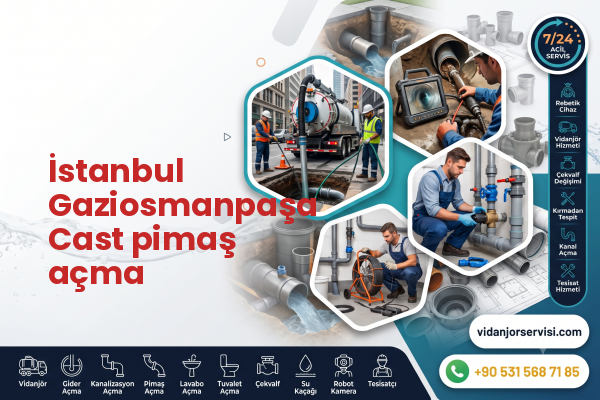İstanbul Gaziosmanpaşa Cast pimaş açma