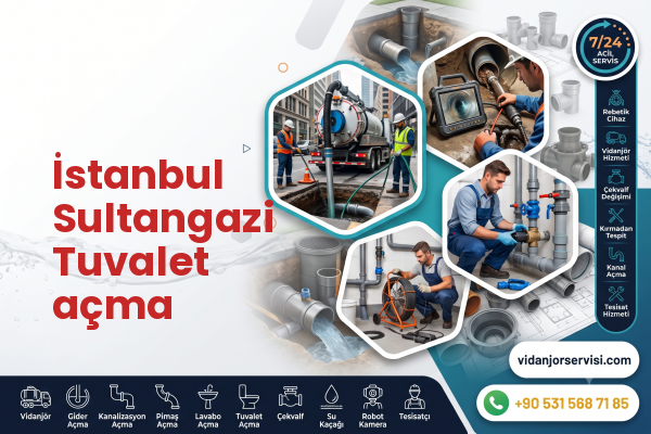 İstanbul Sultangazi Tuvalet açma