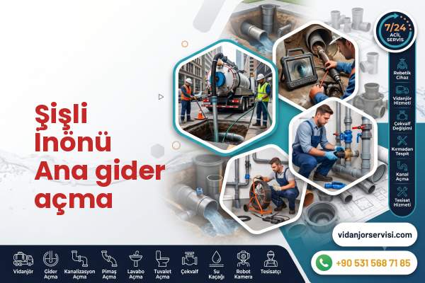 Şişli İnönü Ana gider açma