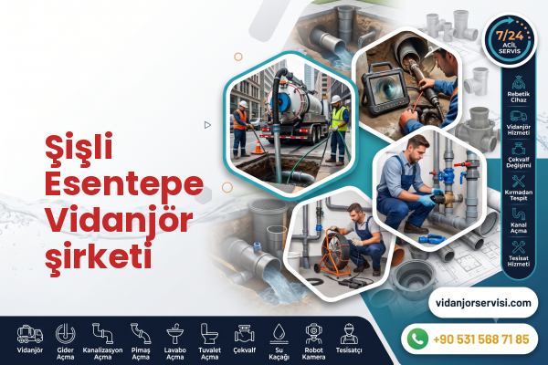 Şişli Esentepe Vidanjör şirketi