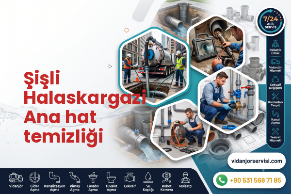 Şişli Halaskargazi Ana hat temizliği