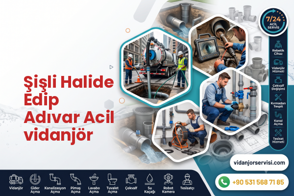 Şişli Halide Edip Adıvar Acil vidanjör