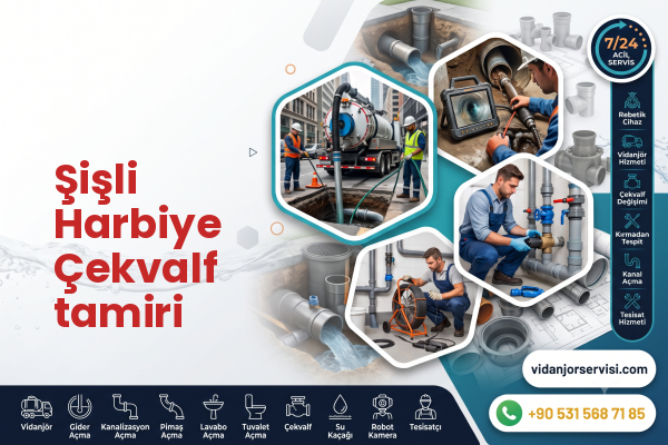 Şişli Harbiye Çekvalf tamiri
