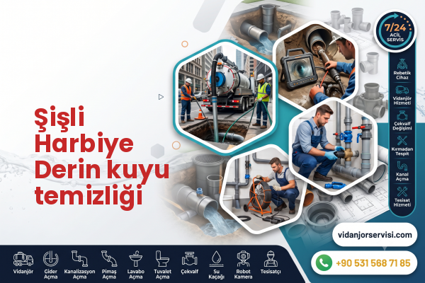 Şişli Harbiye Derin kuyu temizliği