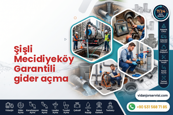 Şişli Mecidiyeköy Garantili gider açma