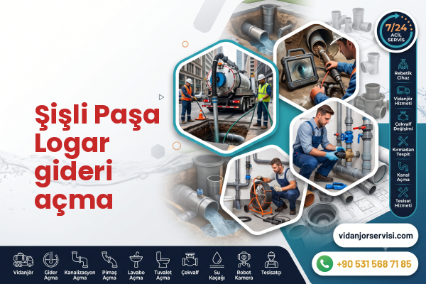 Şişli Paşa Logar gideri açma