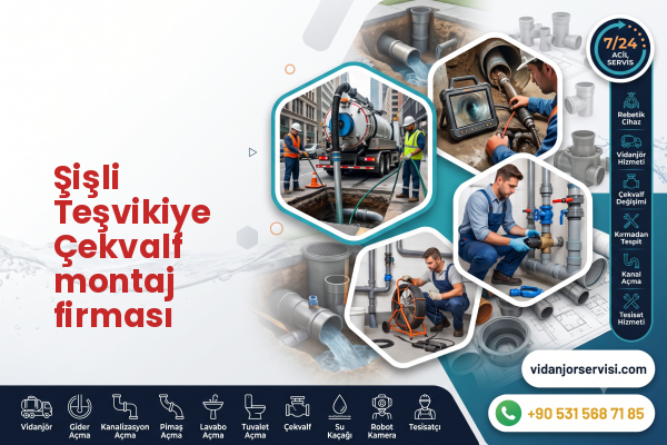 Şişli Teşvikiye Çekvalf montaj firması