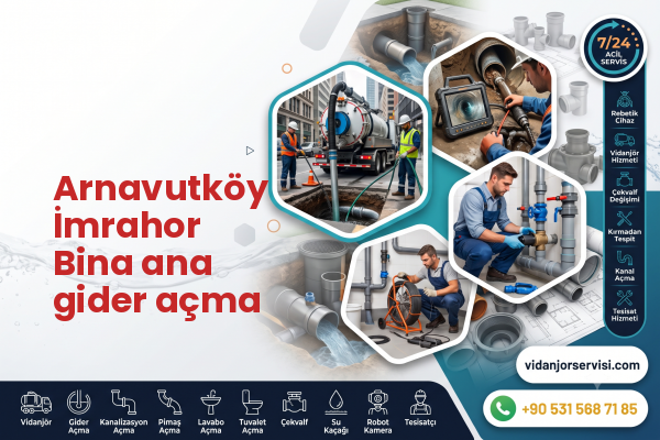 Arnavutköy İmrahor Bina ana gider açma