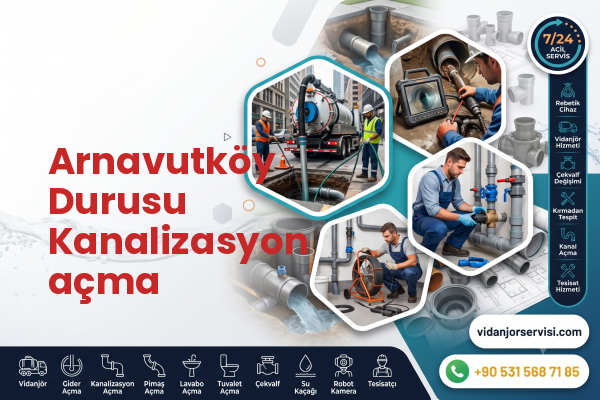Arnavutköy Durusu Kanalizasyon açma