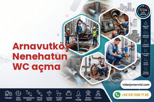 Arnavutköy Nenehatun WC açma