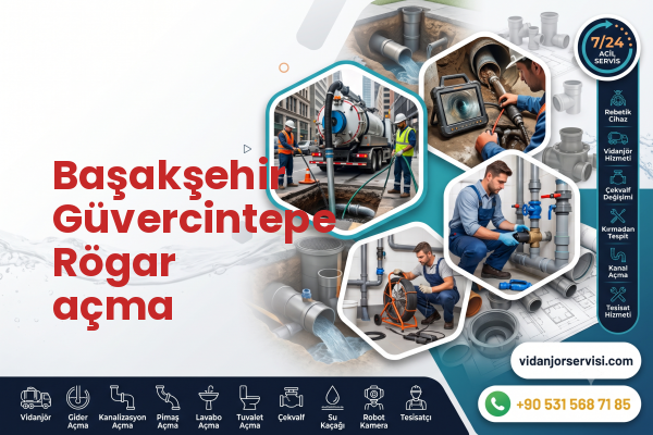 Başakşehir Güvercintepe Rögar açma