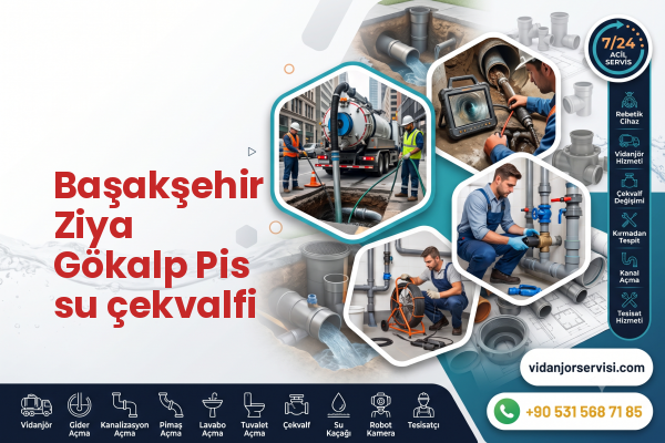 Başakşehir Ziya Gökalp Pis su çekvalfi