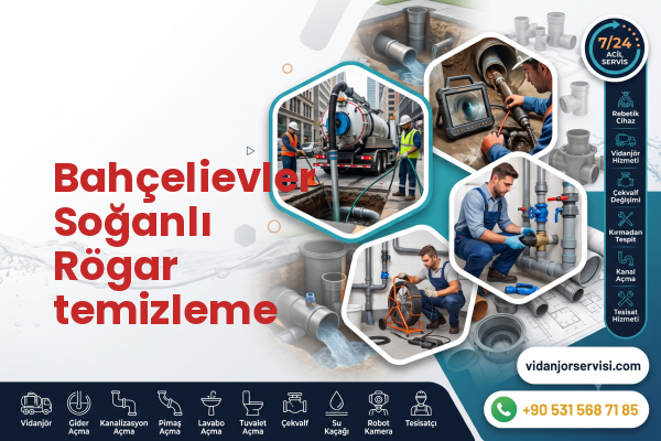 Bahçelievler Soğanlı Rögar temizleme