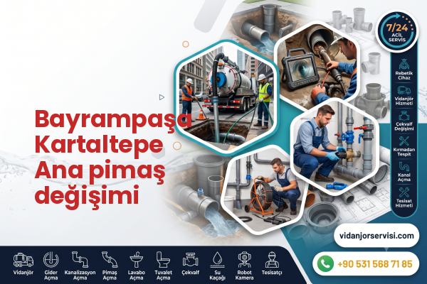 Bayrampaşa Kartaltepe Ana pimaş değişimi