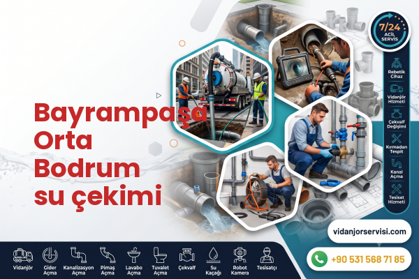 Bayrampaşa Orta Bodrum su çekimi