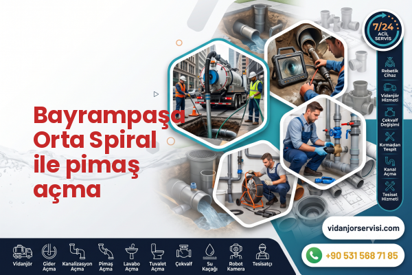 Bayrampaşa Orta Spiral ile pimaş açma