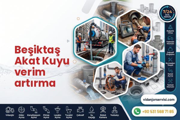 Beşiktaş Akat Kuyu verim artırma