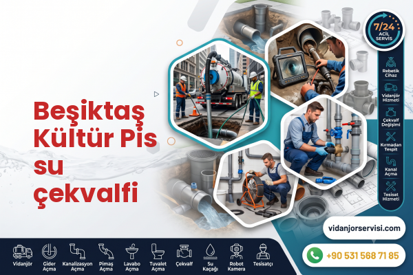 Beşiktaş Kültür Pis su çekvalfi
