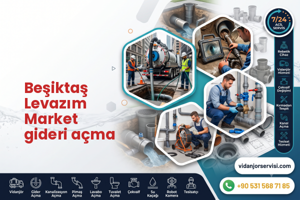 Beşiktaş Levazım Market gideri açma