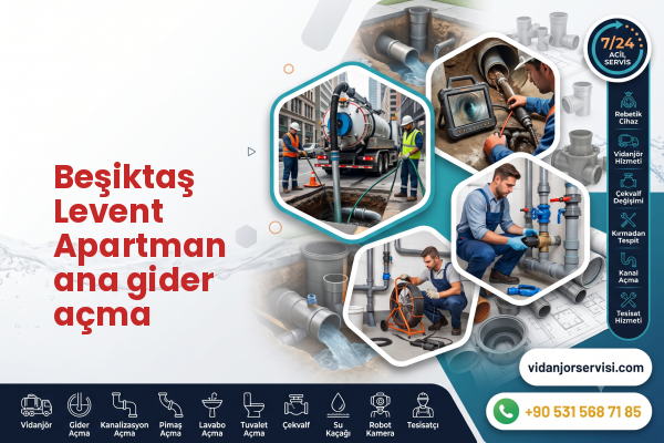Beşiktaş Levent Apartman ana gider açma