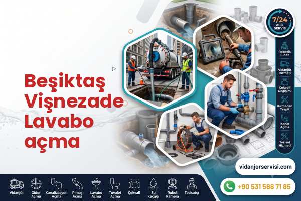 Beşiktaş Vişnezade Lavabo açma