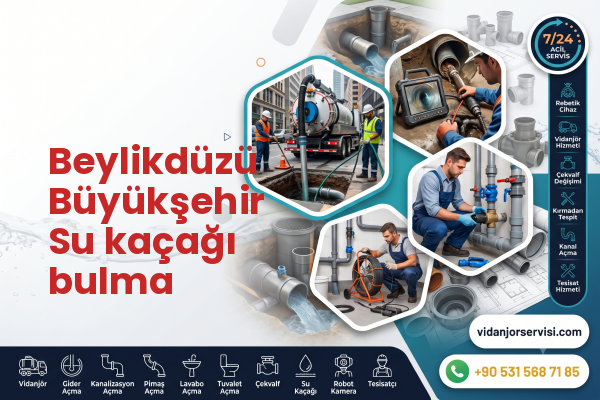 Beylikdüzü Büyükşehir Su kaçağı bulma