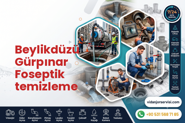 Beylikdüzü Gürpınar Foseptik temizleme