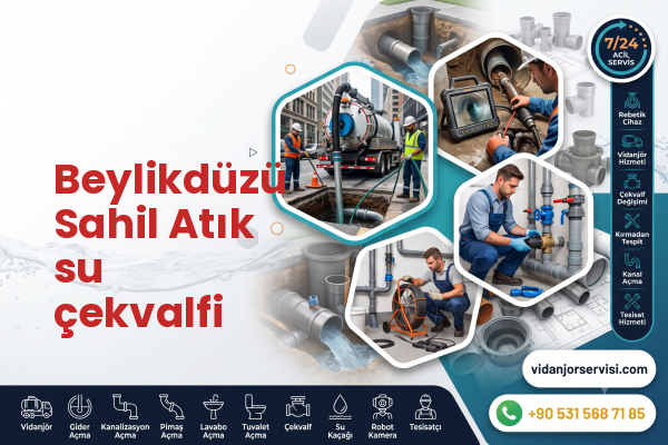 Beylikdüzü Sahil Atık su çekvalfi