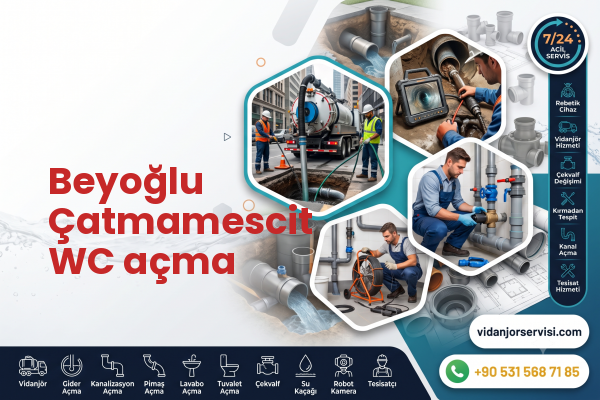 Beyoğlu Çatmamescit WC açma