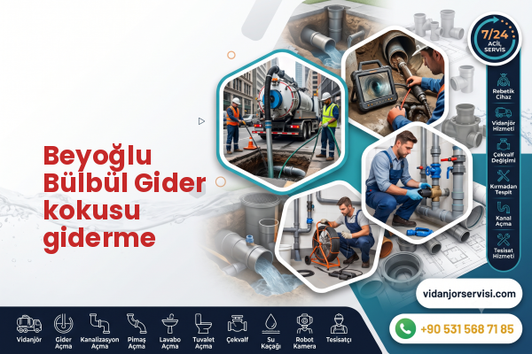 Beyoğlu Bülbül Gider kokusu giderme