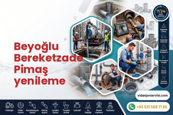 Beyoğlu Bereketzade Pimaş yenileme