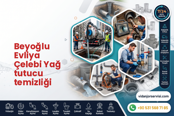 Beyoğlu Evliya Çelebi Yağ tutucu temizliği