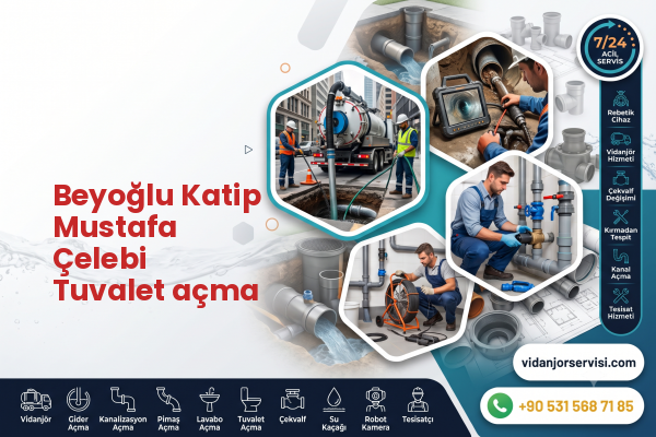 Beyoğlu Katip Mustafa Çelebi Tuvalet açma