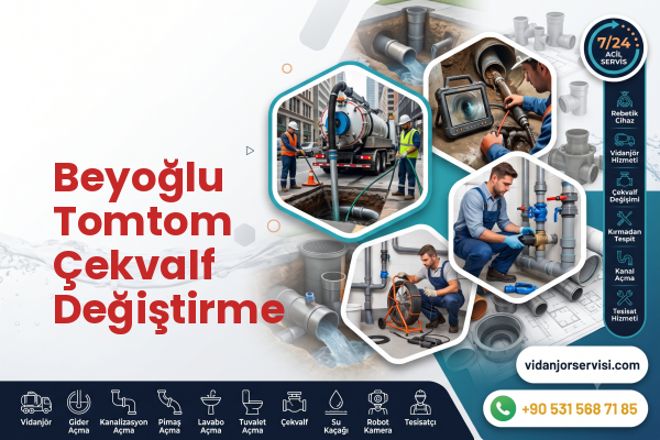 Beyoğlu Tomtom Çekvalf Değiştirme
