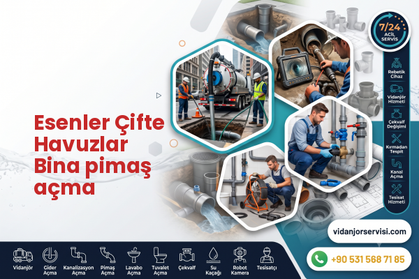 Esenler Çifte Havuzlar Bina pimaş açma
