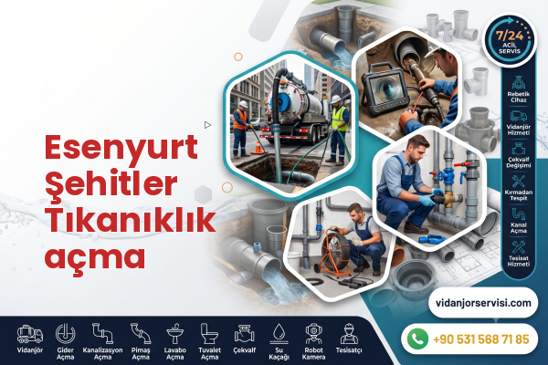 Esenyurt Şehitler Tıkanıklık açma