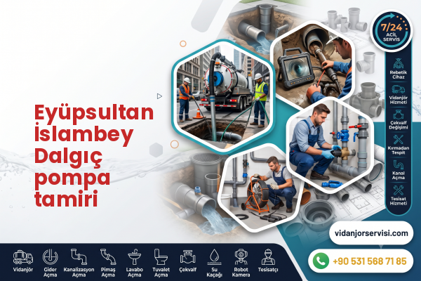Eyüpsultan İslambey Dalgıç pompa tamiri