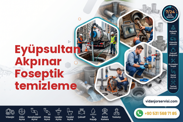 Eyüpsultan Akpınar Foseptik temizleme