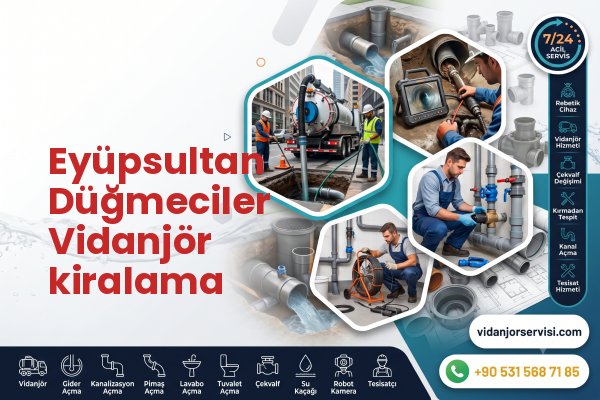 Eyüpsultan Düğmeciler Vidanjör kiralama