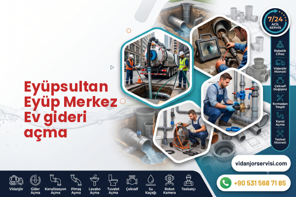 Eyüpsultan Eyüp Merkez Ev gideri açma