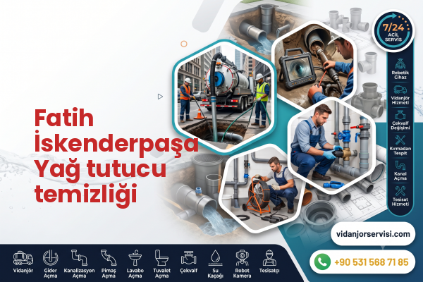 Fatih İskenderpaşa Yağ tutucu temizliği