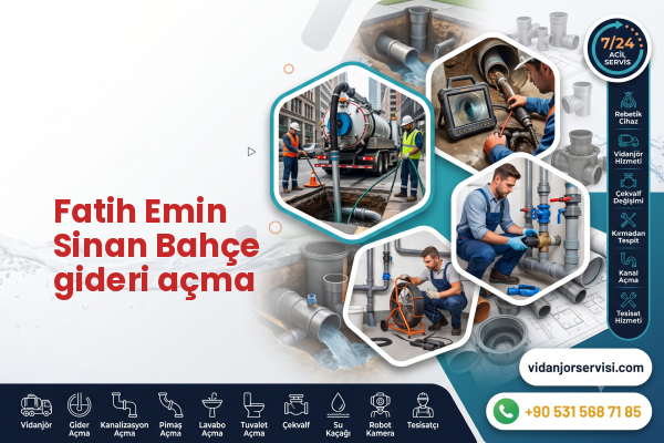 Fatih Emin Sinan Bahçe gideri açma