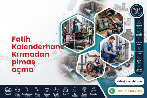 Fatih Kalenderhane Kırmadan pimaş açma
