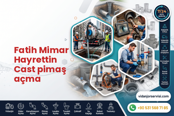 Fatih Mimar Hayrettin Cast pimaş açma