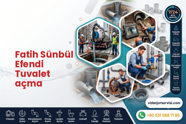 Fatih Sünbül Efendi Tuvalet açma