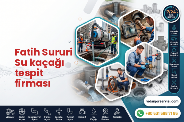 Fatih Sururi Su kaçağı tespit firması